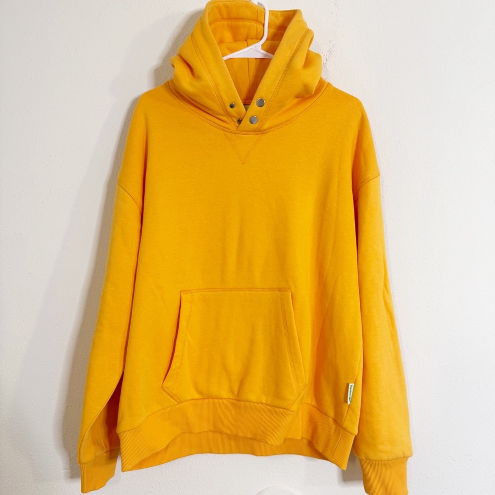 The arrivals New York men’s orange pullover hoodie